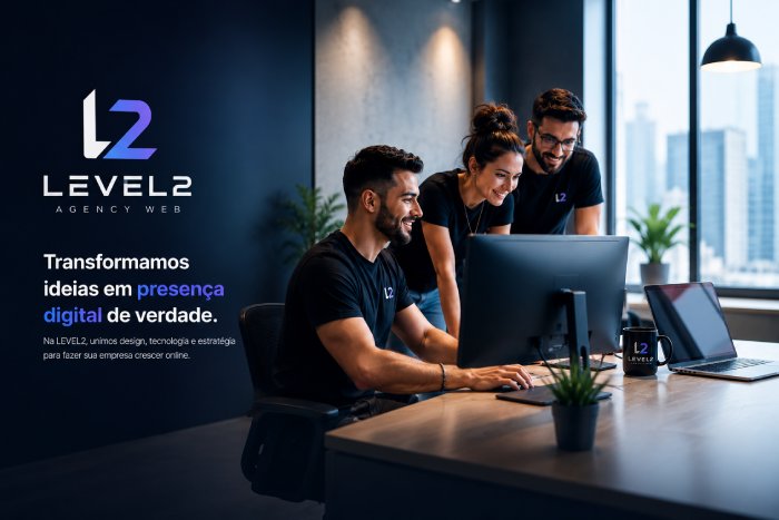 Criação de Sites Profissionais pela LEVEL2